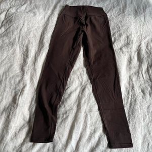 NWOT Kamo Fitness Serenity Leggings 25" Java Brown